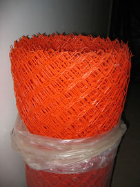 Anti fabrication résistante UV d'oiseau, anti filet de cerfs communs de HDPE orange pour la serre chaude