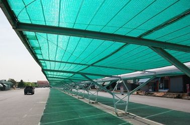 Fabrication vert-foncé de HDPE d'ombre de Sun pour le parking 85gsm - 300gsm