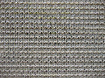 Anti filet UV gris d'ombre de balcon, fabrication tricotée par Raschel de HDPE pour la cour